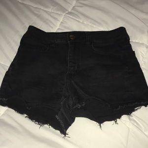 Black shorts